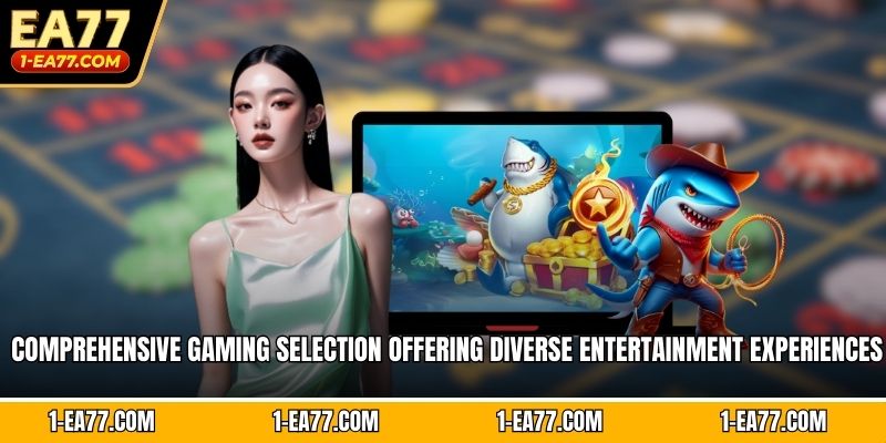 Comprehensive gaming selection offering diverse entertainment experiences daily